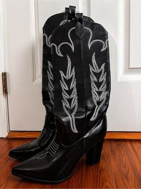 Knee High Cowgirl Boots